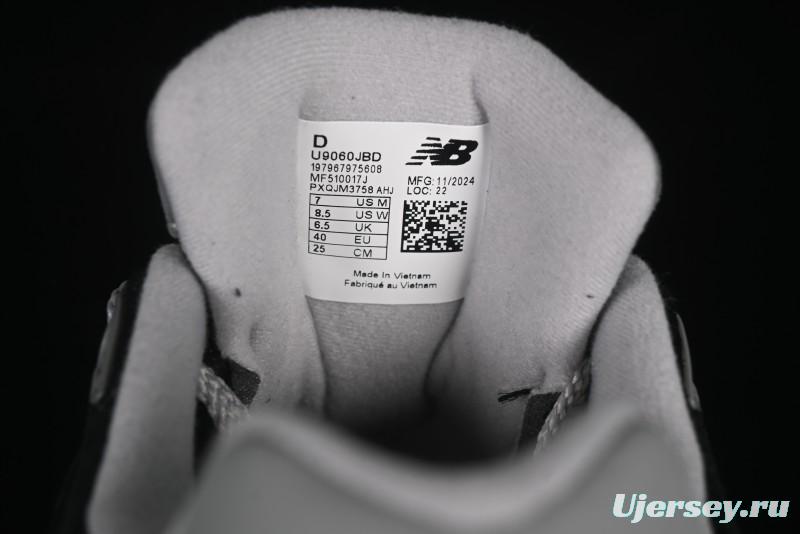 Joe Freshgoods x New Balance 9060 Retro Casual Running Sneakers with ABZORB Cushioning - U9060JBD