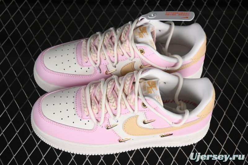 Nike Air Force 1 '07 Low Pink Sugar Low-Top Casual Sneakers - ZB2574-600