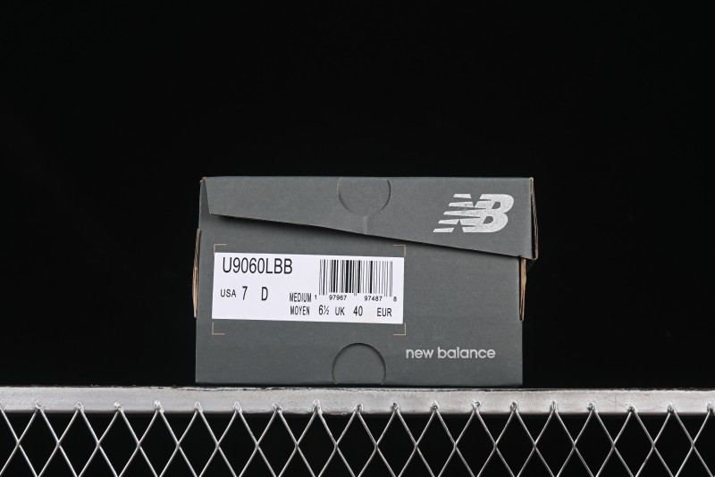 New Balance NB9060 Series Retro Casual Running Shoes with ABZORB Cushioning Technology - U9060LBB