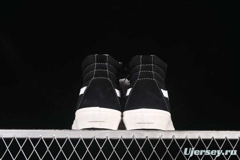 Fear of God x Vans Sk8-Hi High-Top Sneakers in Minimalist Black/White - VN0A2XS1ML5