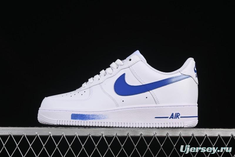 Nike Air Force 1 '07 Low Casual Sneakers with 2D Theme Gradient Sky Blue - ZH0316-076