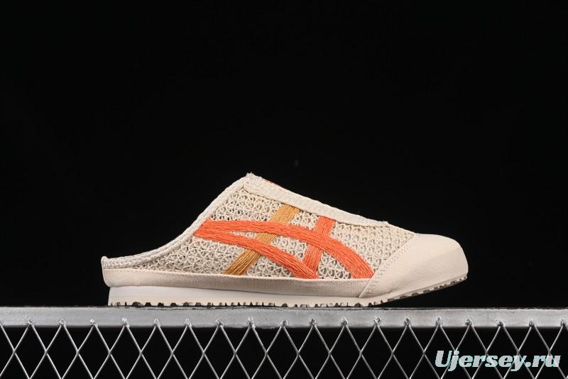 Onitsuka Tiger Mexico 66 Sabot Slip-On Sneakers with Breathable Mesh Upper - 1183C123-251