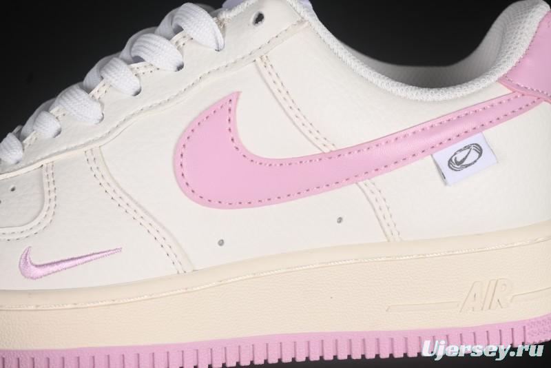 Nike Air Force 1'07 Low Custom Casual Sneakers with Full-Length Air Cushion - DD8959-100
