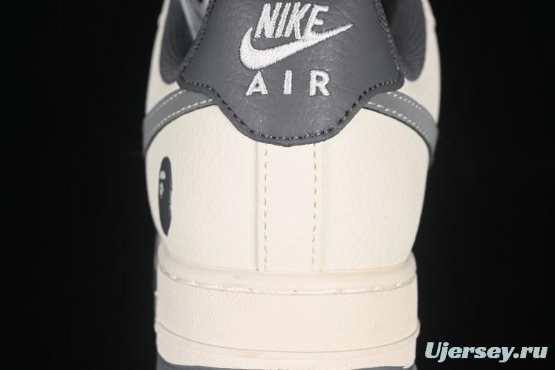 Nike Air Force 1 '07 Low Bape Collaboration Star Swoosh Casual Sneakers - XS1958-570