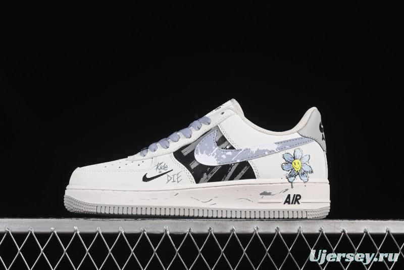 Nike Air Force 1'07 Low "Little Blue Flower" Casual Sneakers - FB1893-888