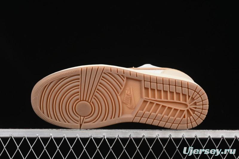 Nike Air Jordan 1 Low "Dongdan" Casual Sneakers in Coconut Milk White - IB8855-121