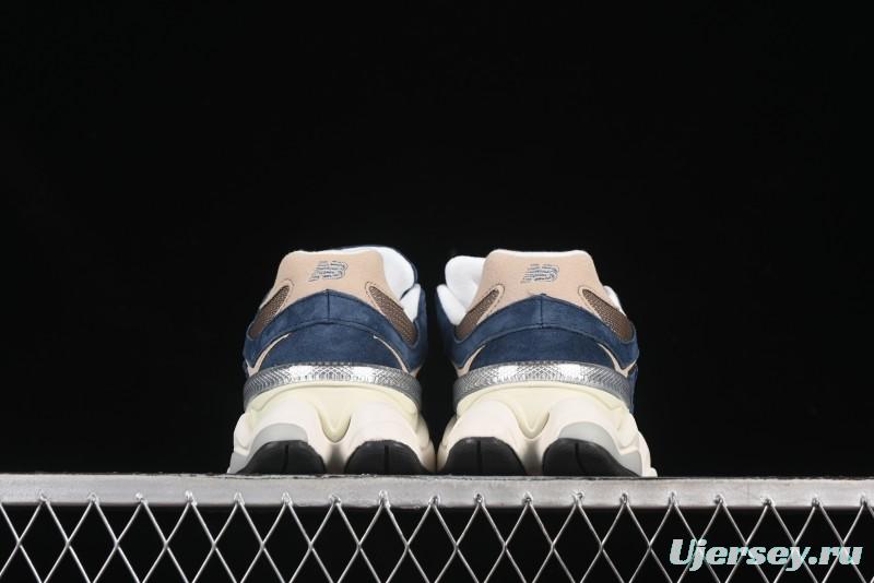 New Balance NB9060 Series Retro Casual Running Shoes with ABZORB Cushioning Technology - U9060LBB