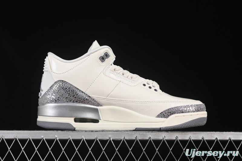 Nike Air Jordan 3 Retro OG Sail Metallic Silver - CK9246-100