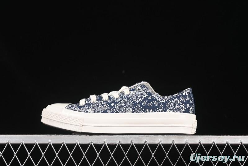 Converse Chuck 1970s Low Top Casual Sneakers with Paisley Pattern - A15751C
