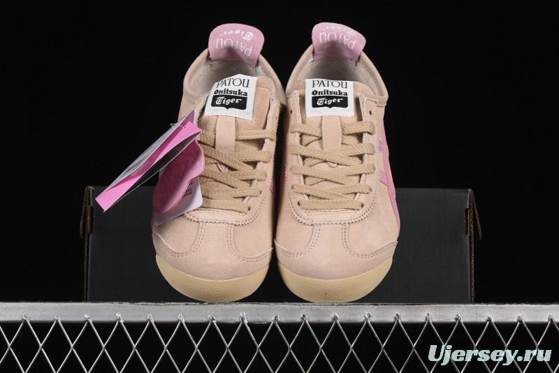 Onitsuka Tiger Mexico 66 Low-Top Leather Running Shoes - 1183C380-200