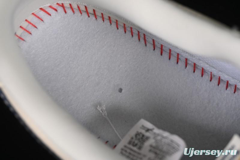 Nike Air Force 1'07 Low Balenciaga Collaboration Blue Woven Label Low-Top Casual Sneakers - DF0188-062