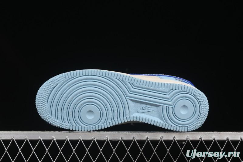 Nike Air Force 1'07 Low Doraemon Casual Sneakers with Full-Length Air Cushion - DF0188-059