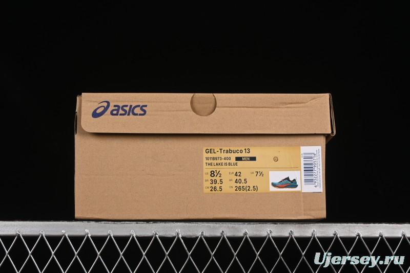 Asics Gel-Trabuco 13 Retro Breathable Casual Shoes with Cushioning for Men - 1011B973-400