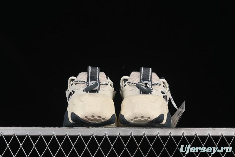 Fila Heritage Fluid Cat Paw 5.0 Retro Dad Shoes with Lace-Up Design - F12W432101FSH