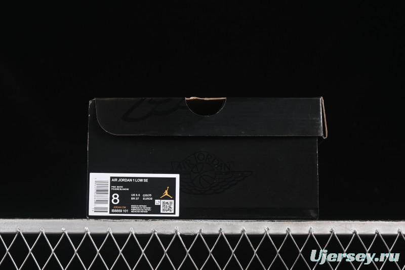 Nike Air Jordan 1 Low AJ1 Carving Pink Low-Top Casual Lifestyle Sneakers - IB8859-101