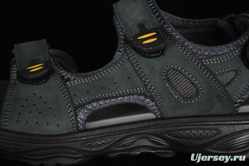 ECCO Off Trail Series Sporty Casual Sandals with Adjustable Hook-and-Loop Closure - 63251701002