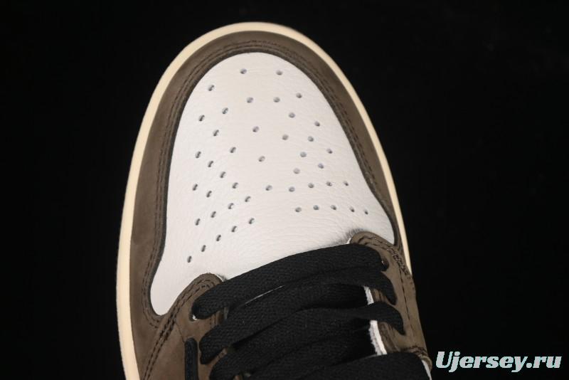 Nike Travis Scott x Air Jordan 1 High OG AJ1 Reverse Swoosh Limited Edition - CD4487-100