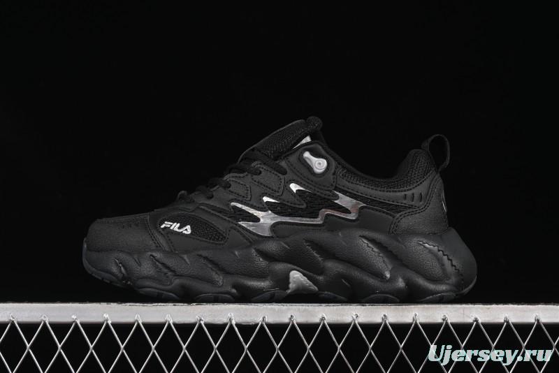 Fila Fusion Fern 2.0 Retro Chunky Sneakers with 3CM Thickened Platform Sole - F12M511101FBD