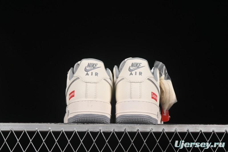Nike Air Force 1 '07 Low Supreme Casual Sneakers with Full-Length Air Cushion - HH7518-058