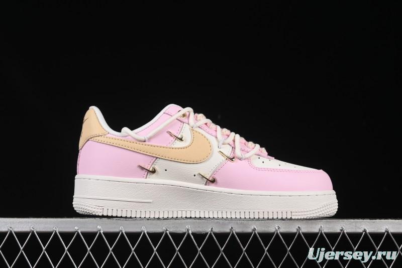 Nike Air Force 1 '07 Low Pink Sugar Low-Top Casual Sneakers - ZB2574-600