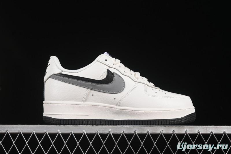 Nike Air Force 1 '07 Low The North Face Collaboration Beige Double Swoosh Casual Sneakers - AM1588-006