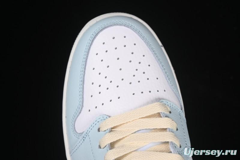 Nike Air Jordan 1 Low AJ1 Mint Blue Casual Lifestyle Sneakers - HJ5999-400