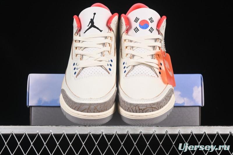 Nike Air Jordan 3 Retro Seoul 2.0 Basketball Shoes - IB1482-100