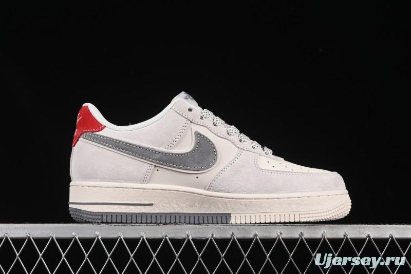 Nike Air Force 1'07 Low The North Face Collaboration Dual-Tone Snake Year Edition Casual Sneakers - YX5066-313