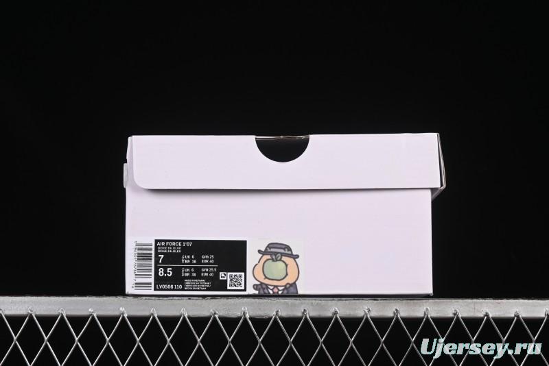 Nike Air Force 1 '07 Low x Capybara "Pour milkBape" Casual Sneakers - LV0506-110