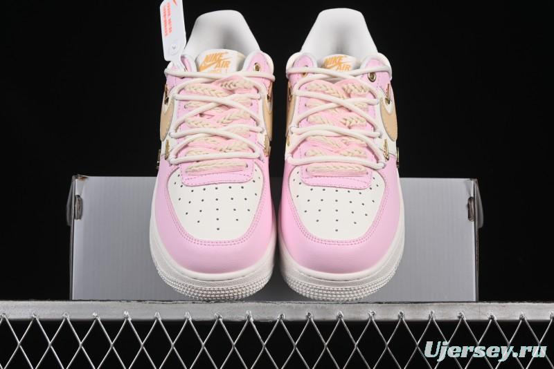 Nike Air Force 1 '07 Low Pink Sugar Low-Top Casual Sneakers - ZB2574-600