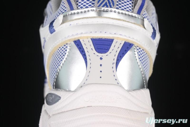 Off-White Be Right Low-Top Lifestyle Sneakers in White Blue - X.E5