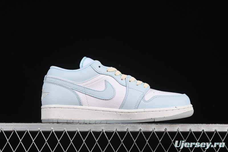Nike Air Jordan 1 Low AJ1 Mint Blue Casual Lifestyle Sneakers - HJ5999-400
