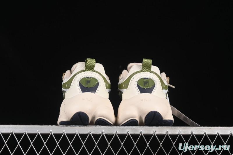 Fila Fusion Fern 2.0 Retro Chunky Sneakers with 3CM Heightening Sole - F12M511101FMC