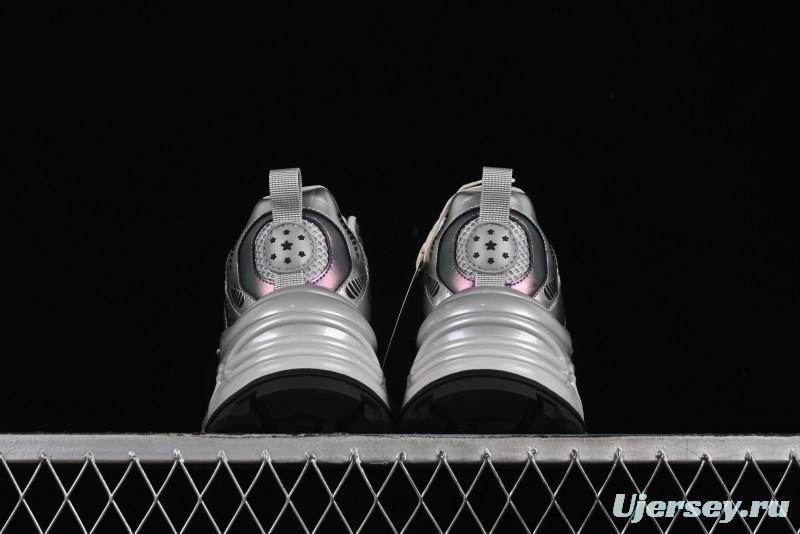 GG-CC Casual Sports Running Shoes with Triple-Layer Crescent Sole and 5cm Height Boost - 668-1