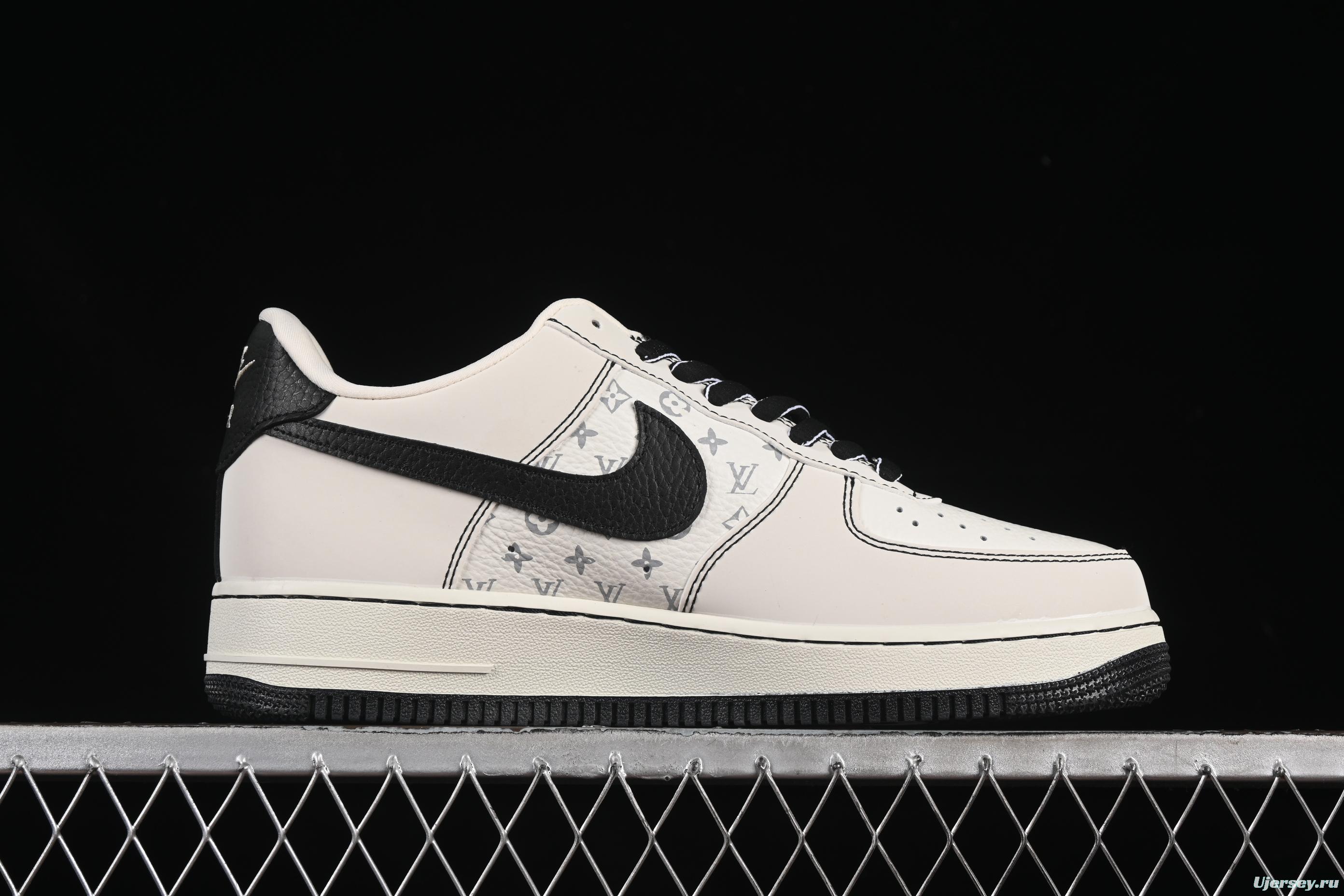 Nike Air Force 1 '07 Low LV Collaboration White Black Casual Sneakers - BZ6808-102