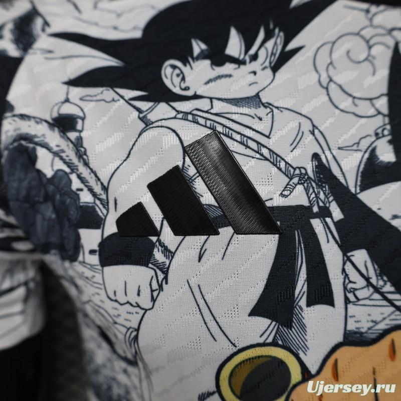 Player Version 2025 Japan White with Dragon Ball Manga Jersey