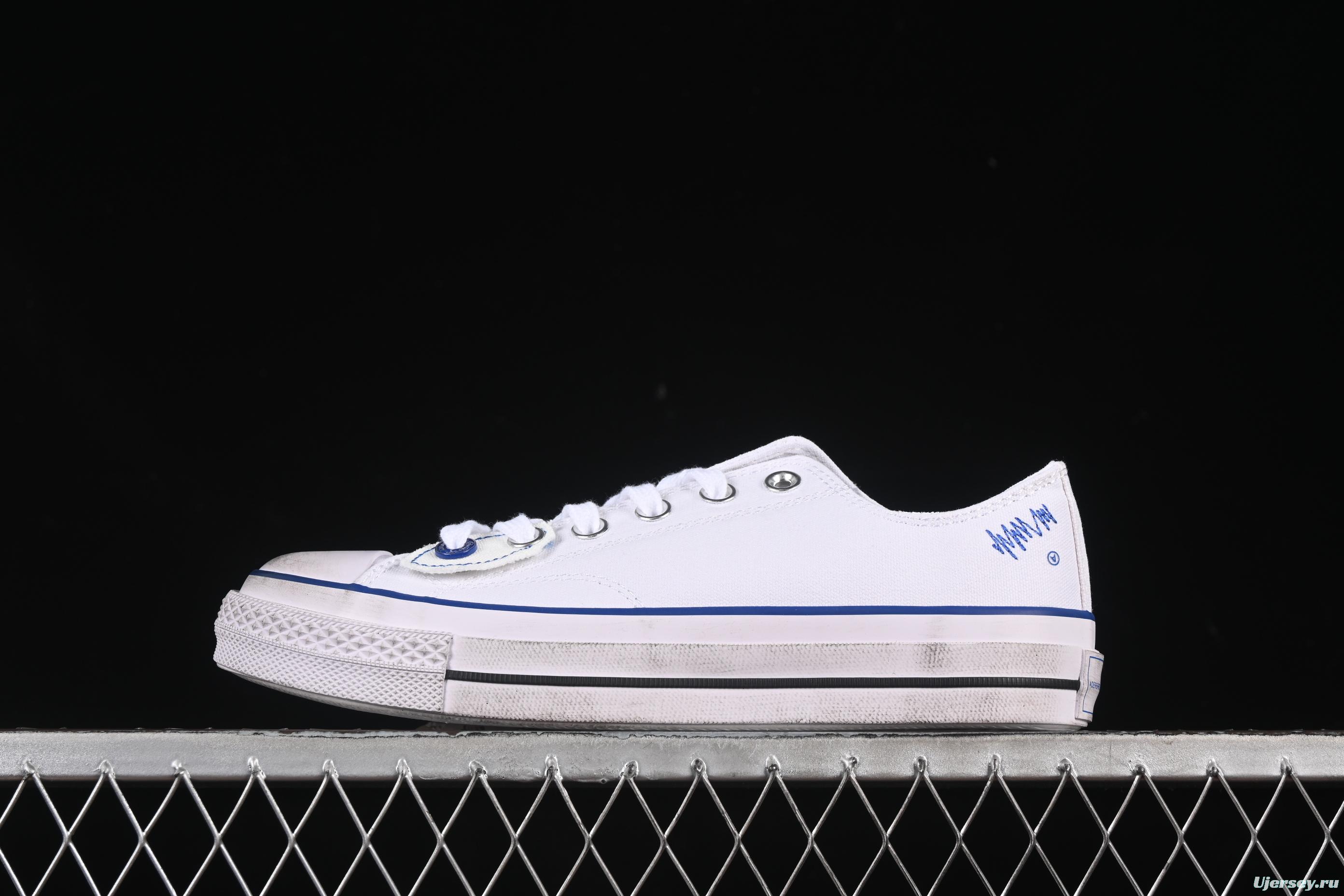 Ader Error x Converse Low-Top Casual Canvas Sneakers with Special Pattern Print - A14289C