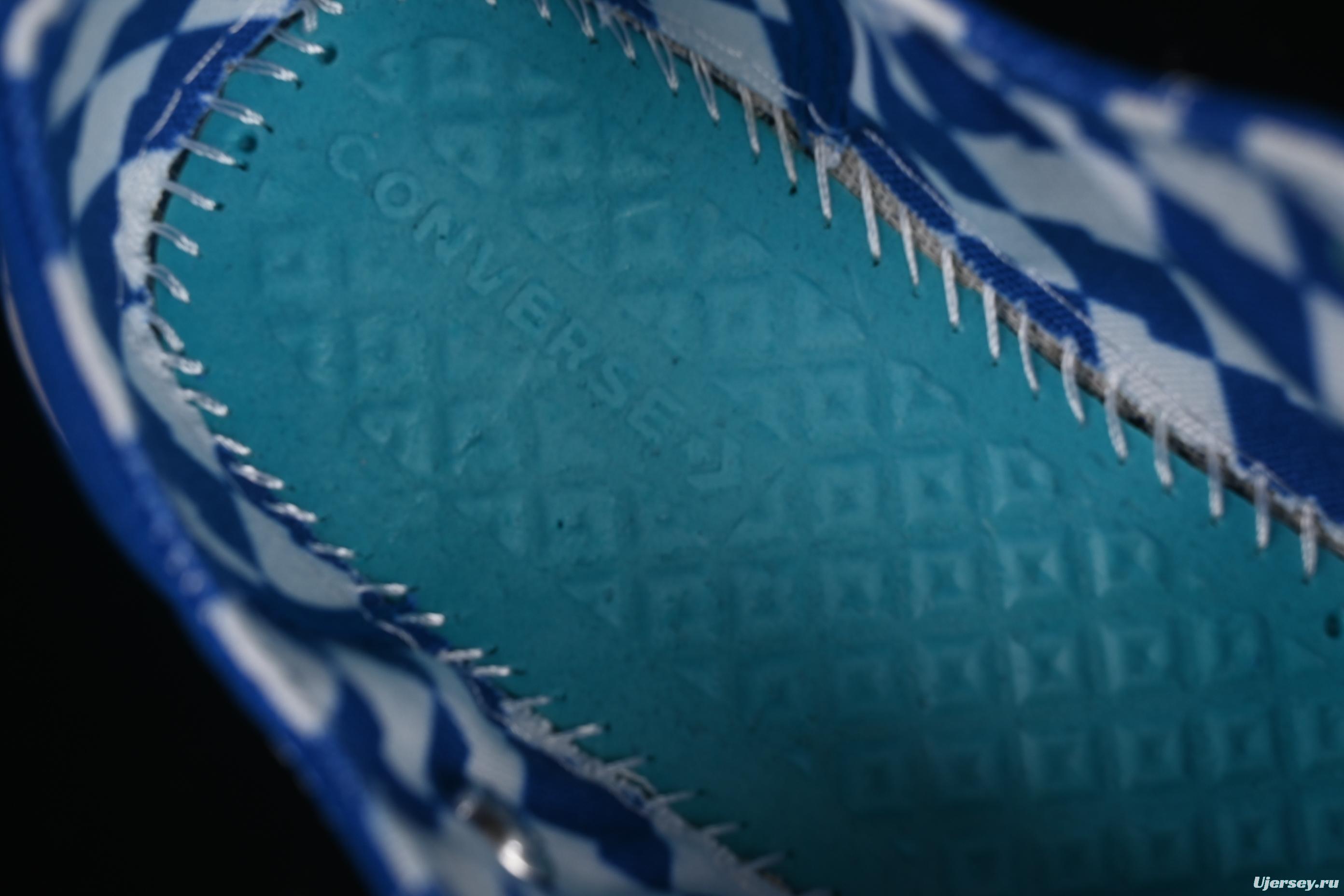 Ader Error x Converse Low Top Casual Canvas Sneakers with Special Pattern Print and Transparent Sole - A05352C