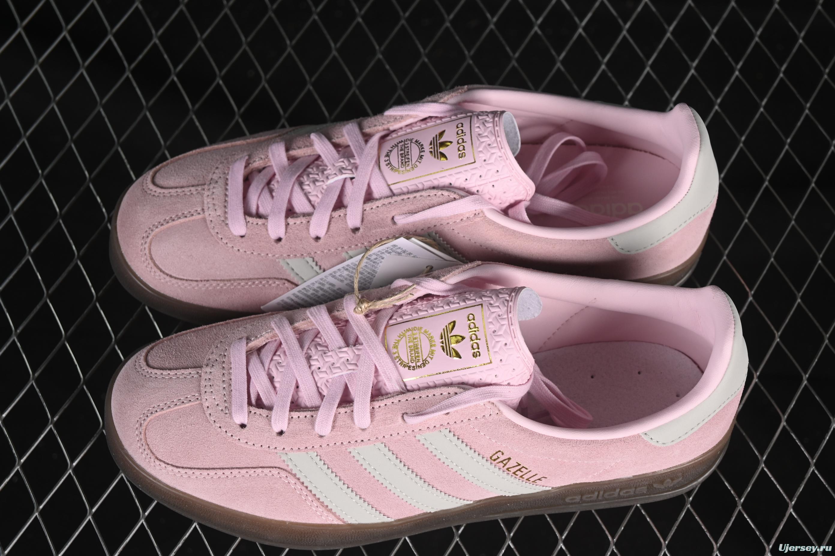 Adidas Originals Gazelle Indoor Retro Casual Shoes with Non-Slip and Wear-Resistant Sole - JI2716