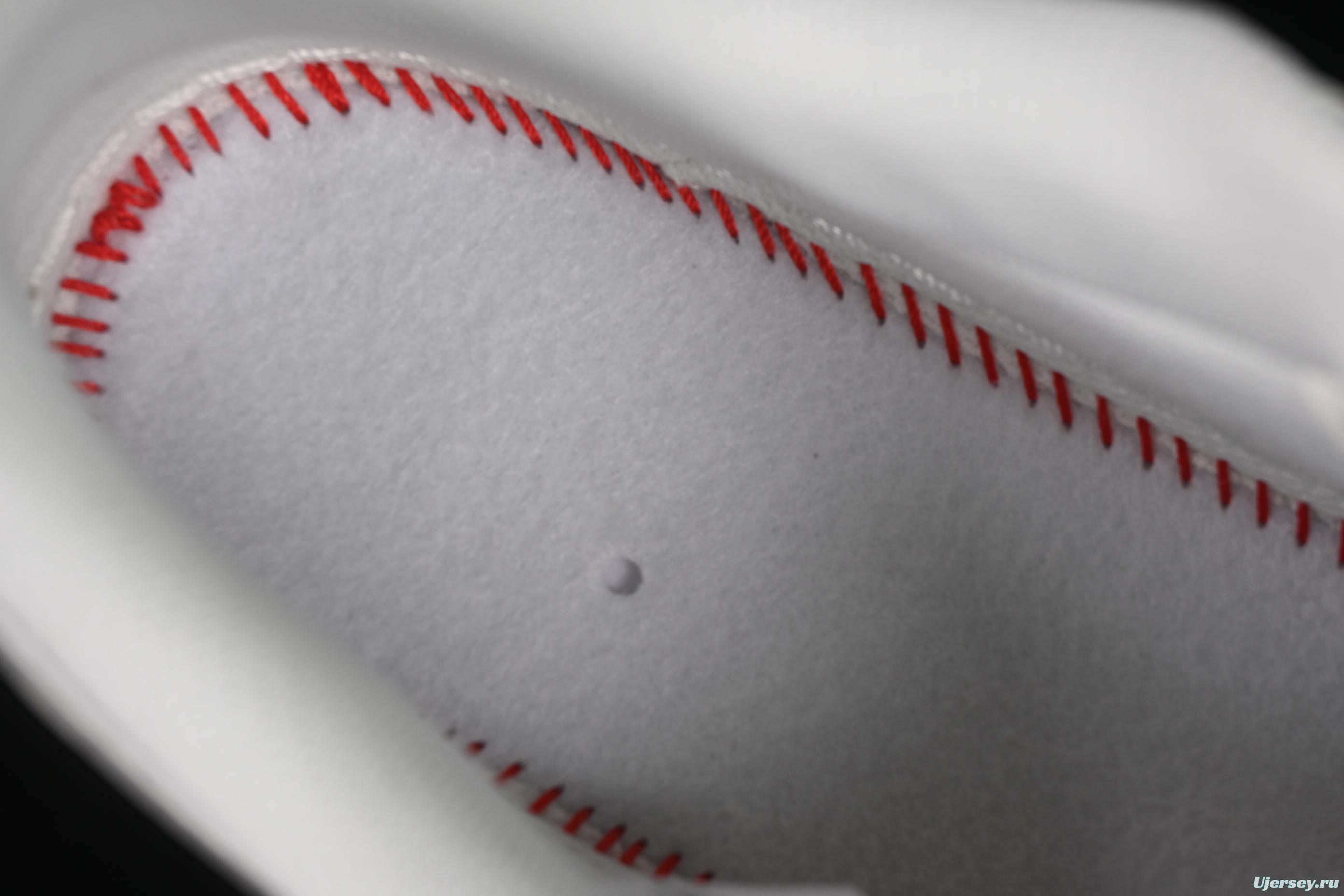 Nike Air Force 1'07 Low Stussy Collaboration Grey Swoosh Grey Base Red Label Casual Sneakers - CS5288-008