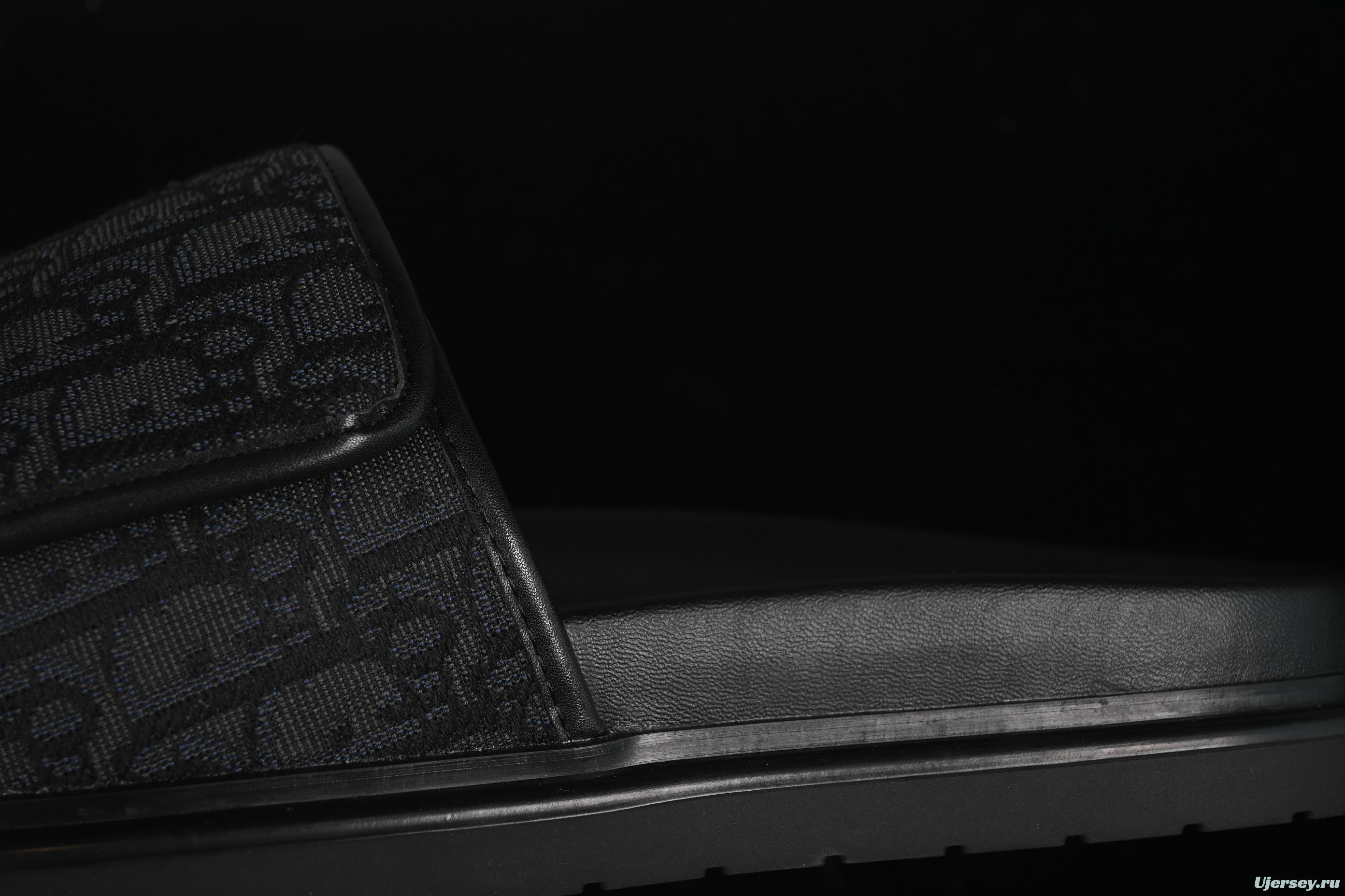 Dior Aqua Summer Men's Platform Casual Sandals with Oblique Print - 3SA126ZSA