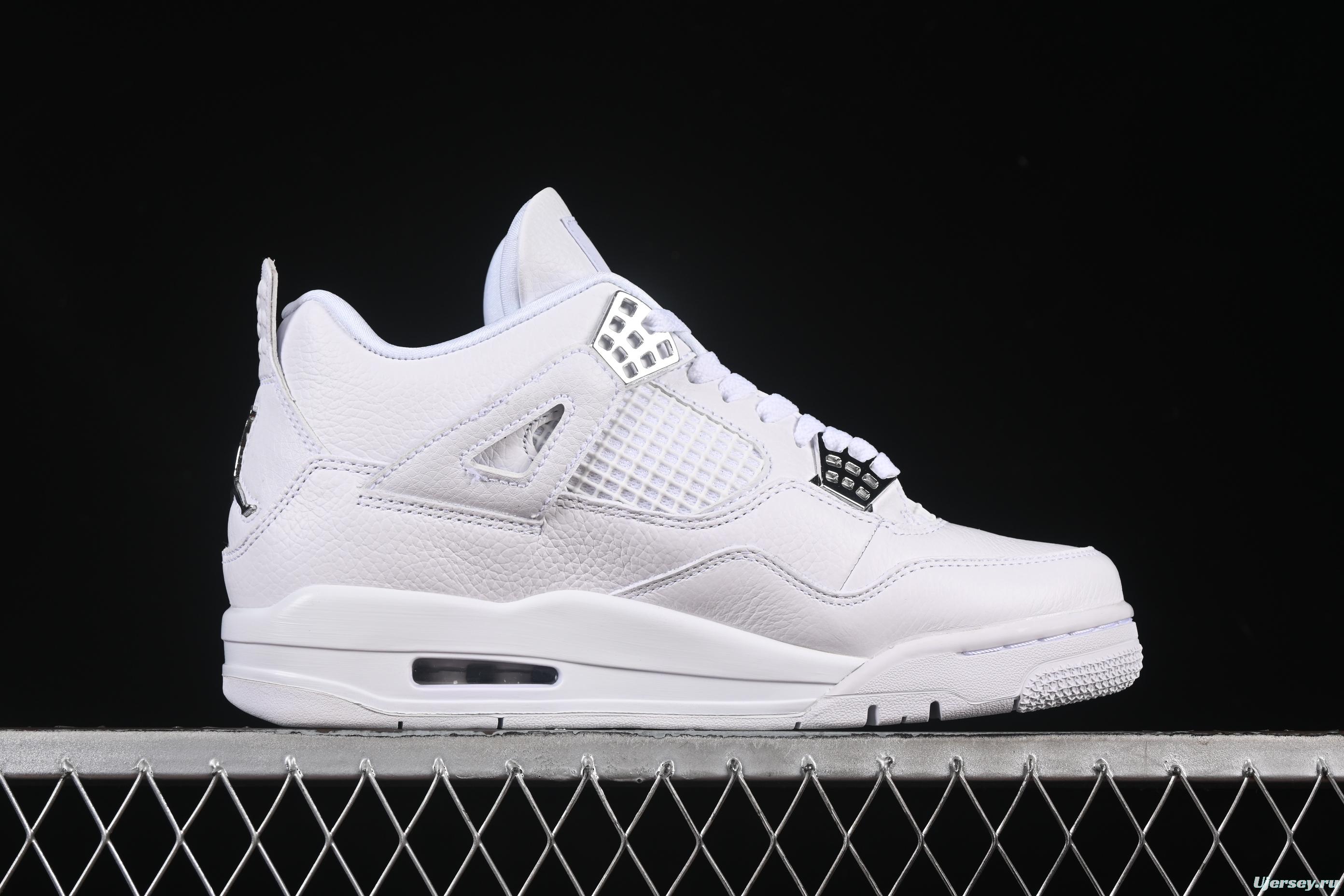 Nike Air Jordan 4 Retro PureMoney Sneakers - 308497-100