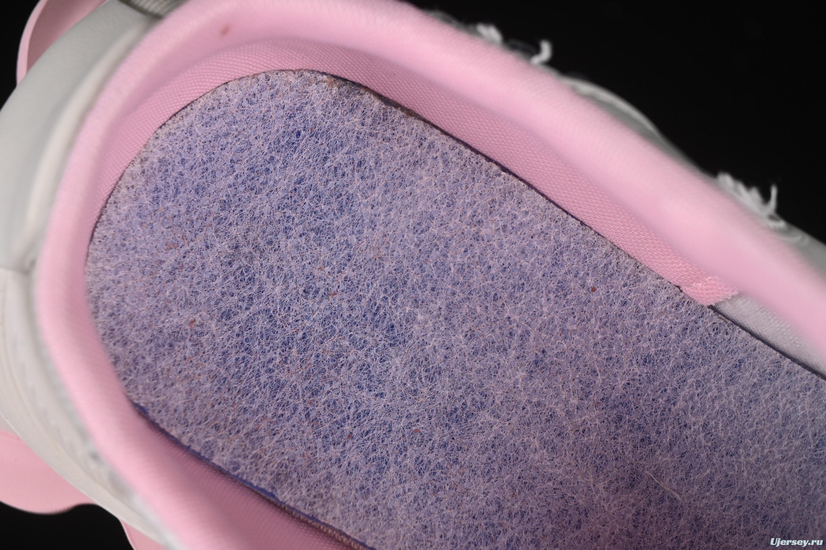 GG-CC Star Same Style Lace-Up Hollow Out Chunky Sneakers with 5cm Height Increase - G25U9910 Pink