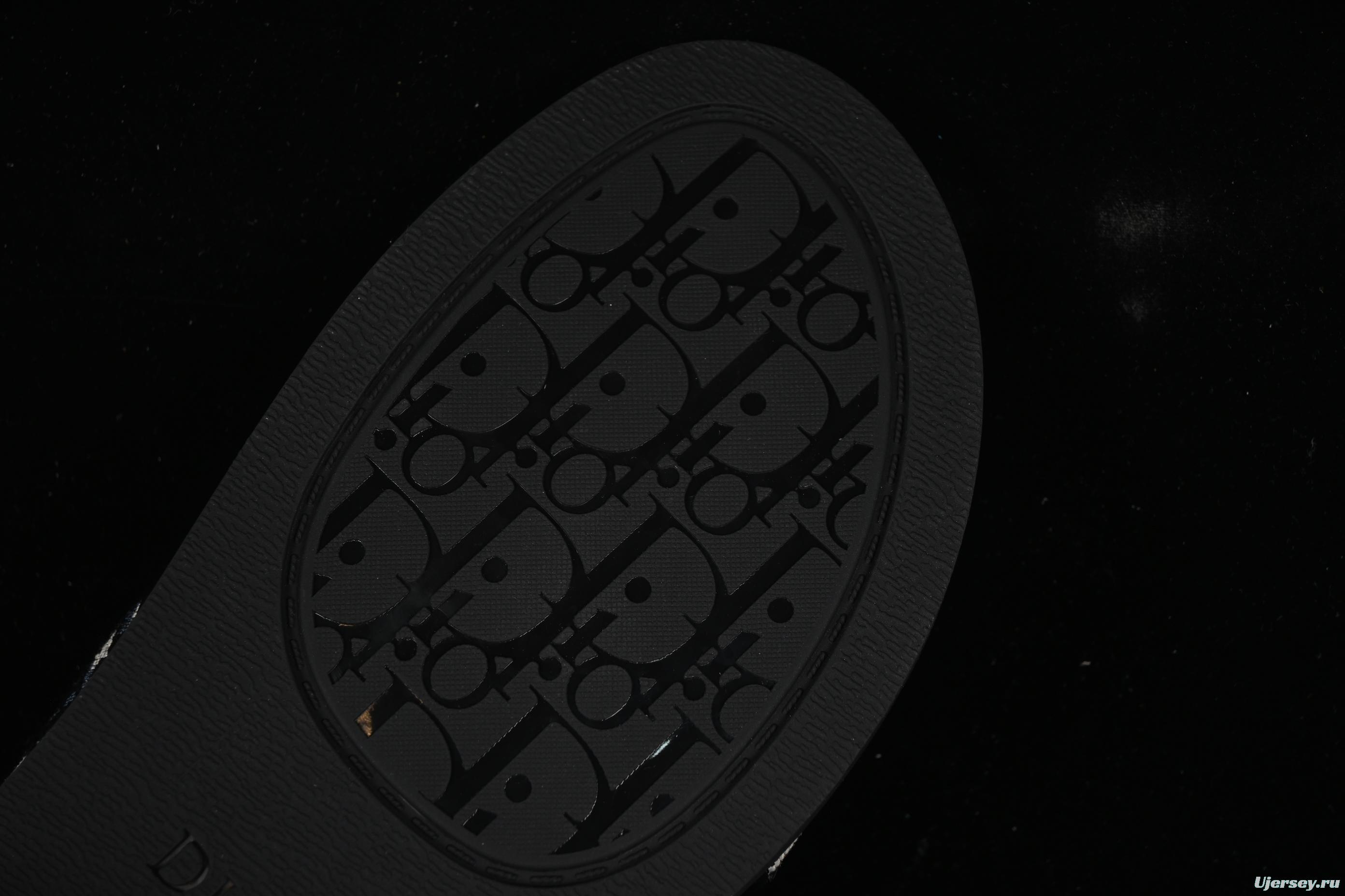 Dior Alias Oblique Summer Men's Slip-On Loafers with Cross Strap Design - 3SA126ZSA