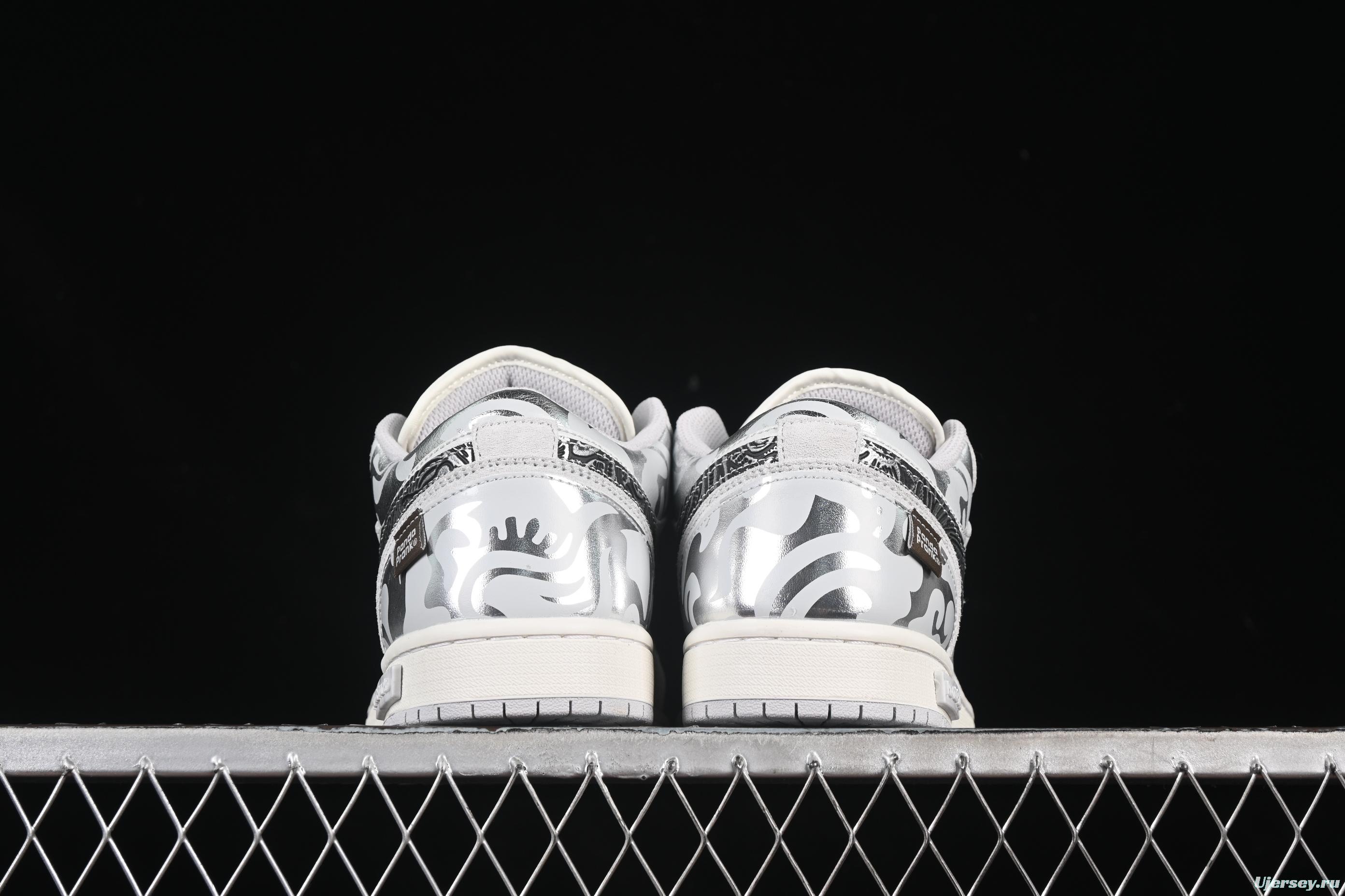 Nike Air Jordan 1 Low AJ1 Panda Mischief CNY Playful Dragon Low-Top Casual Sneakers - HF1567-200