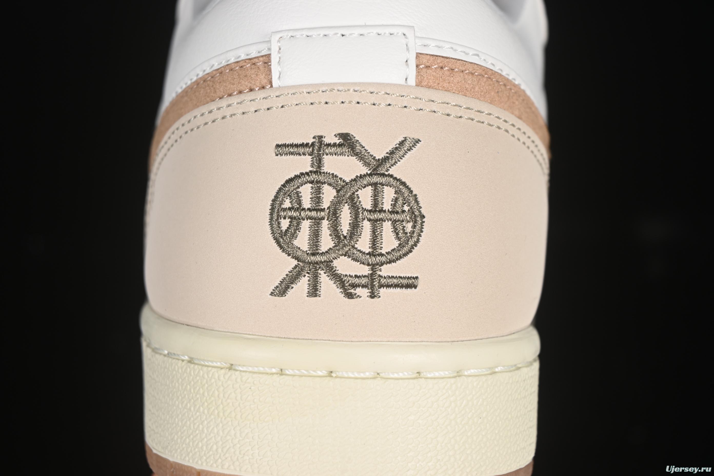Nike Air Jordan 1 Low "Dongdan" Casual Sneakers in Coconut Milk White - IB8855-121