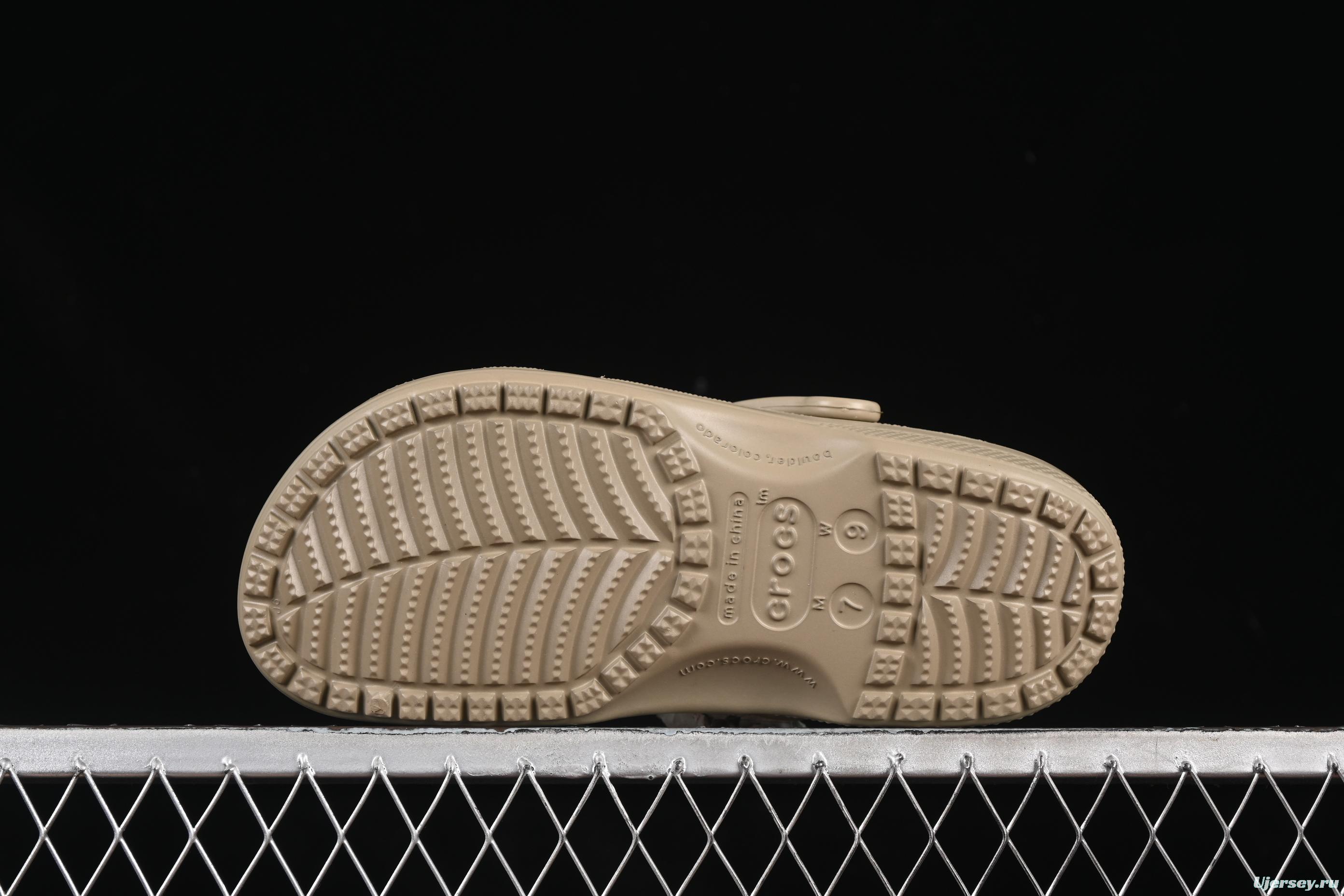 Crocs Classic Clog Summer Two-Way Beach Sandals with Ventilation Holes - B.D4