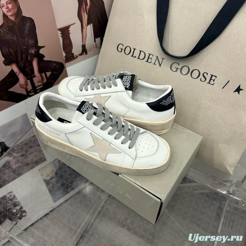 2024 Unisex GGDB White Grey Leather Sneakers MJ00260