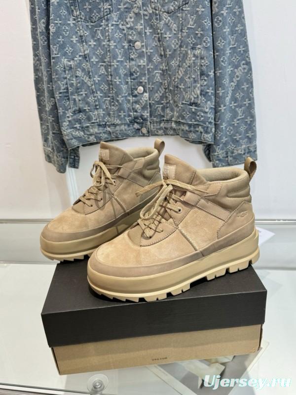 2024 Unisex UGG beige suede leather boots MJ00300
