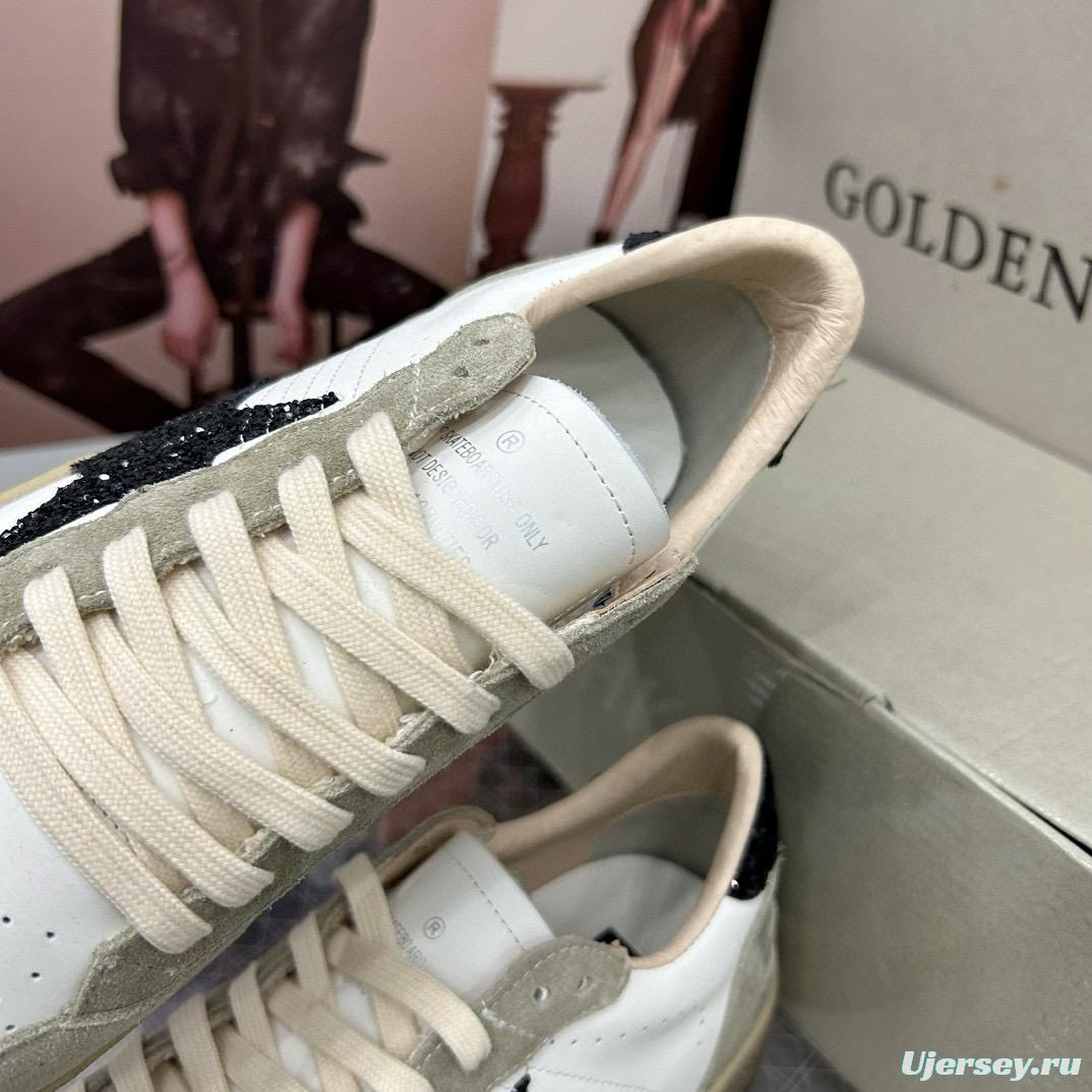 2024 Unisex GGDB White Black Suede Leather Sneakers MJ00260